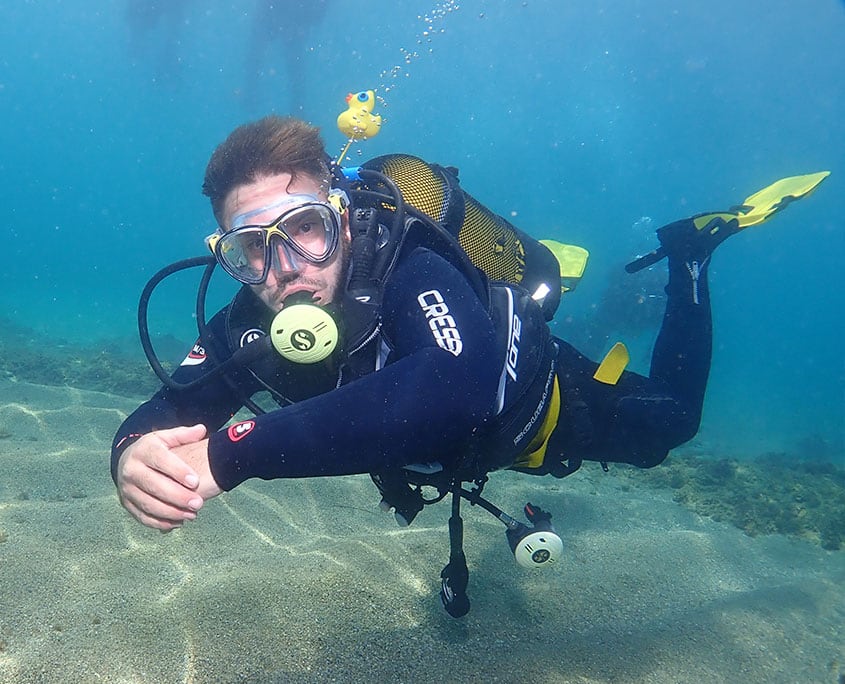 Dive at Tabarca Island